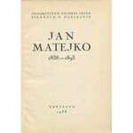 MATEJKO Jan - Katalog wystawy [1938]