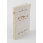 HAUPT Zygmunt - Szpica. Opowiadania, warianty, szkice [wydanie pierwsze Paryż 1989]