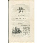 [myślistwo] BECKFORD Peter - Thoughts on hunting, in a series of familiar letters to a friend [1820]