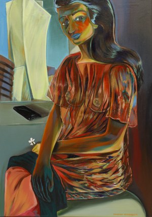 Michalina Czurakowska, Portrait of a Woman, 2021