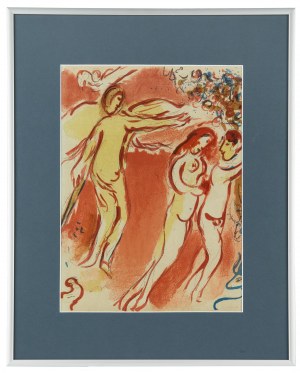 Marc Chagall, Adam i Ewa wygnani z Raju