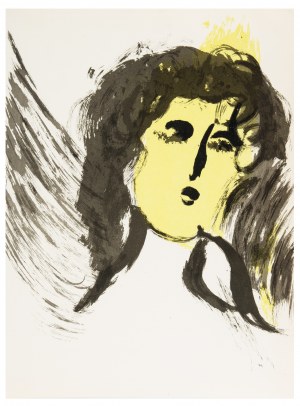 Marc Chagall, Anioł, 1956