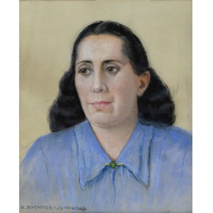 Bronisława RYCHTER-JANOWSKA (1868-1953), Portret kobiety