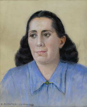 Bronisława RYCHTER-JANOWSKA (1868-1953), Portret kobiety
