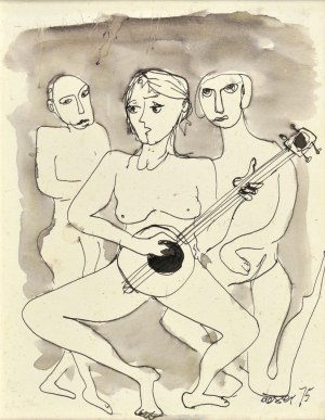 Otto AXER (1906-1983), Trio, 1975