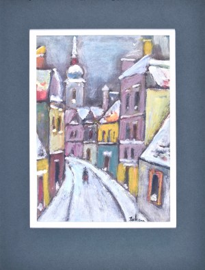 Eugeniusz TUKAN - WOLSKI (1928-2014), Pejzaż miejski