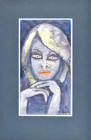 Eugeniusz TUKAN - WOLSKI (1928-2014), Portret kobiety