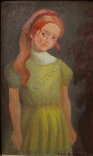 Maria Kawalerowicz (1916-1996), Portret dziewczynki