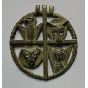 Jean Lambert Rucki (1888-1967), Plakieta z symbolami 4 ewangelistów