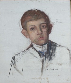 Leon Lewkowicz (1888-1950), Portret chłopca