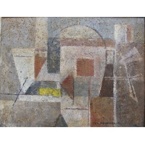 Ewa Maria Łunkiewicz-Rogoyska (1895-1967), Kompozycja kubistyczna