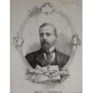 M.Maniński(XIX/XX w.), Portret Henryka Sienkiewicza (1900)