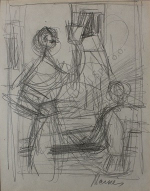 Zygmunt Menkes (1896-1986), Postacie we wnętrzu