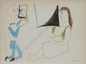 Pablo Picasso (1881-1973), La Comedie Humaine - 29.I.54 V (&ldquo;Verve&rdquo; no. 29/30, 1954)