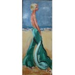 Czesław Zawadziński (1878-1936), Kobieta na plaży