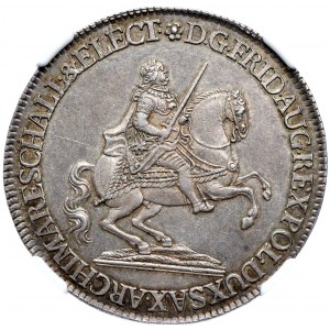 August III, półtalar wikariacki 1742, Drezno