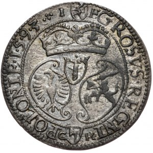 Zygmunt III Waza, grosz 1593, Olkusz