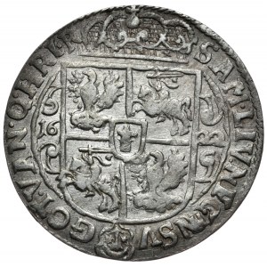 Zygmunt III Waza, ort 1622, Bydgoszcz, PRV.M.+, przebitka błędu na rewersie