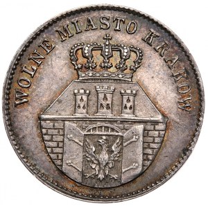 Wolne Miasto Kraków, 1 złoty 1835, Wiedeń