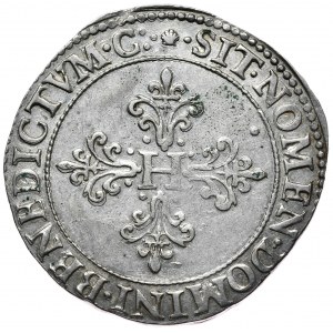 Henryk Walezy, frank 1582 M, Tuluza, znakomity