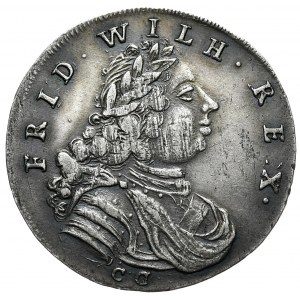 Prusy, Fryderyk Wilhelm I, ort (18 groszy) 1716 CG, Królewiec