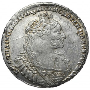 Rosja, Anna, rubel 1737, Moskwa