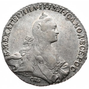 Rosja, Katarzyna II, rubel 1770, Petersburg