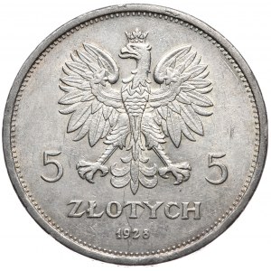 5 złotych 1928 Nike, Warszawa