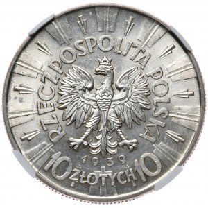 10 złotych 1939 Piłsudski