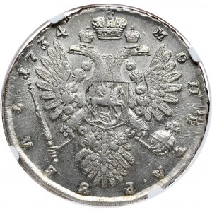 Rosja, Anna, rubel 1734, Moskwa