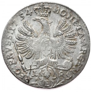 Prusy, Fryderyk II, ort 1754 E, Królewiec