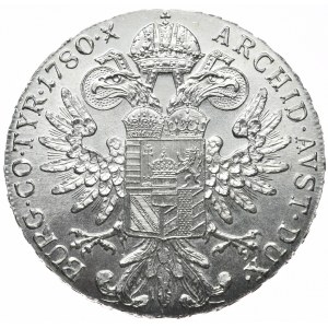 Austria, Maria Teresa, talar 1780 nowe bicie