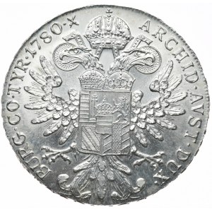 Austria, Maria Teresa, talar 1780 nowe bicie