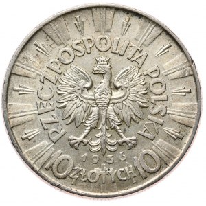 10 złotych 1936 Piłsudski
