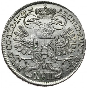 Austria, Maria Teresa, 17 krajcarów 1762, Wiedeń