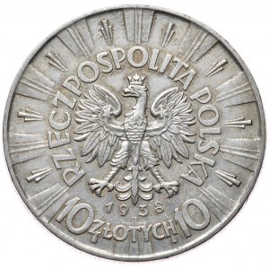 10 złotych 1938 Piłsudski