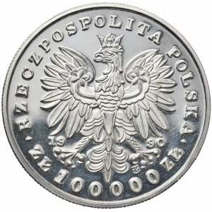 100000 złotych 1990 Kościuszko - Mały Tryptyk