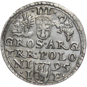 Žigmund III Vasa, trojak 1595, Olkusz