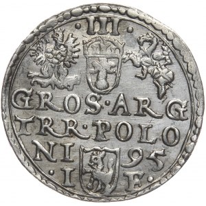 Sigismund III. Wasa, Trojak 1595, Olkusz