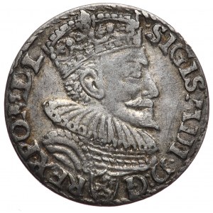 Sigismund III Vasa, trojak 1594, Malbork