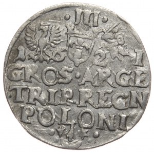 Zygmunt III Waza, trojak 1621, Kraków