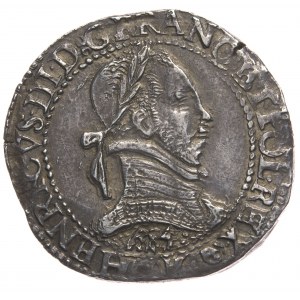 Henry of Valois, franc 1584, Bordeux