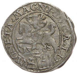 Zygmunt II August, grosz na stopę polską 1568, Tykocin, L/LIT