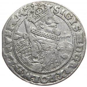Zygmunt III Waza, Ort 1622, Bydgoszcz, z przebitką błędu PV.M na PR.M