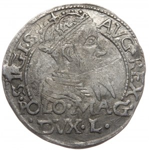 Zikmund II August, groš za polskou nohu 1567, Tykocin