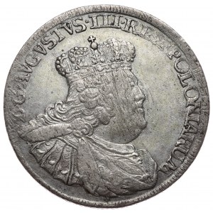 August III, Crown Ort 1756, Leipzig