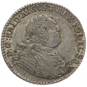 August III, 1/6 tolaru 1763 FWoF, Drážďany
