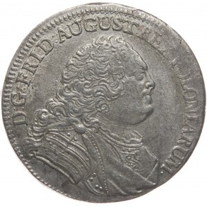 August III Sas, 1/3 talara 1754, Drezno