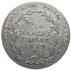 Deutschland, Preußen, Friedrich Wilhelm III, Taler 1814 A, Berlin