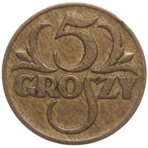 Second Republic, 5 pennies 1934